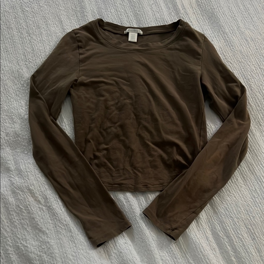 Women's Long Sleeve Green Top